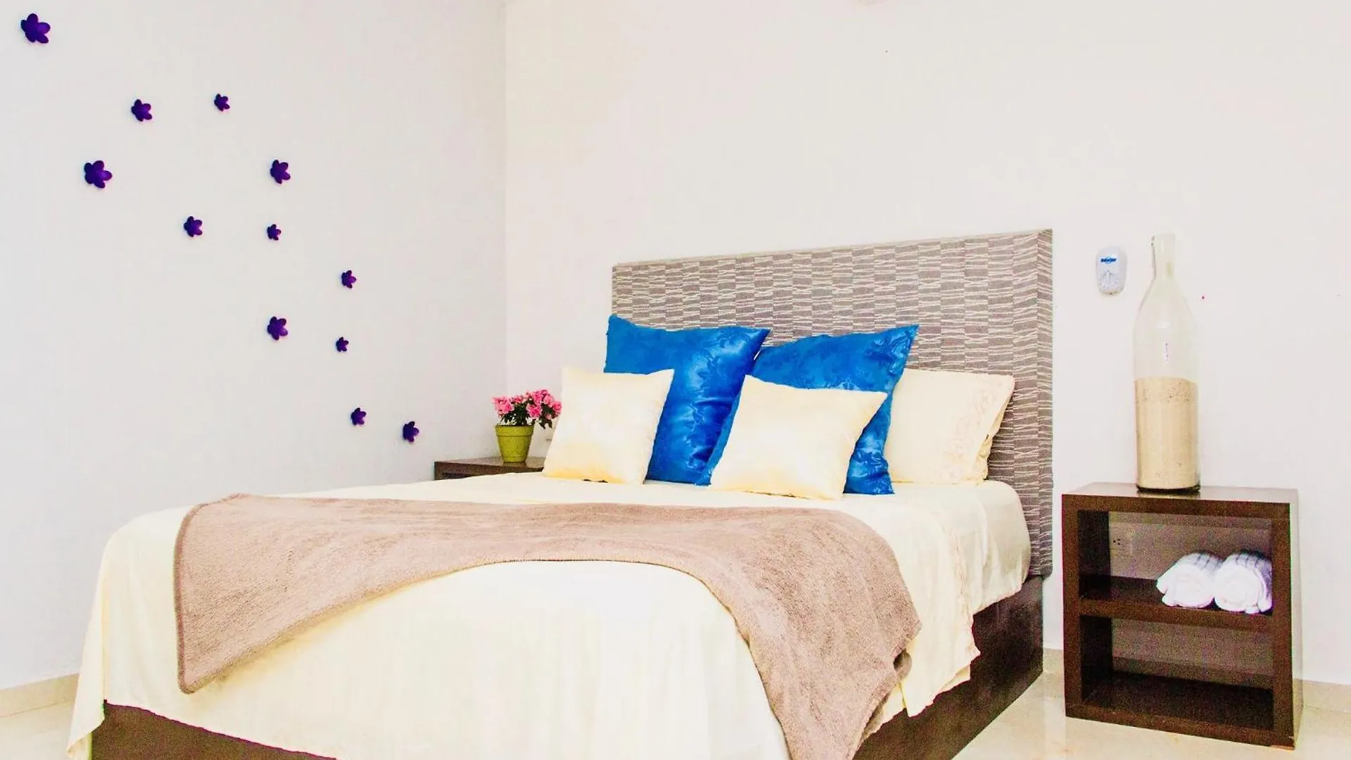 Superior Studio 30 Aquamarina Suites Плая-дель-Кармен Гостевой дом